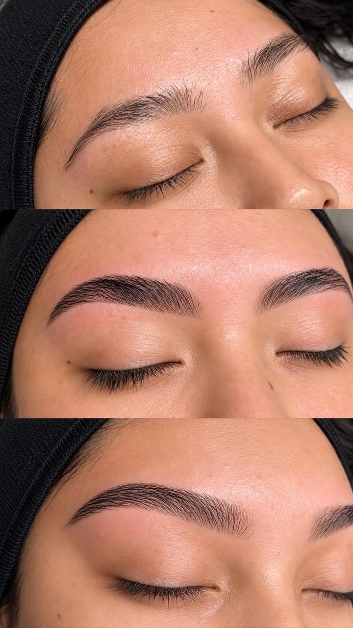 Brow service at A|Y Skin Studio
